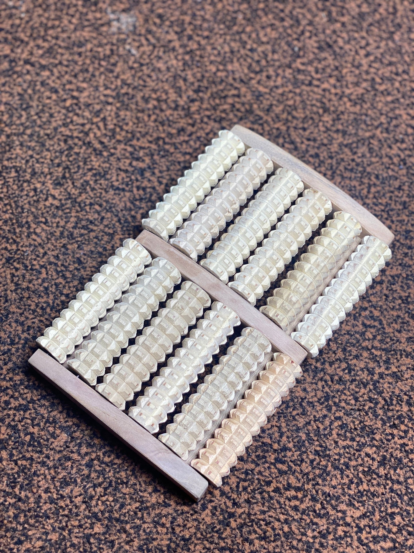 Wooden Foot Roller Massager – Natural Nerve Relaxation & Blood Circulation Booster