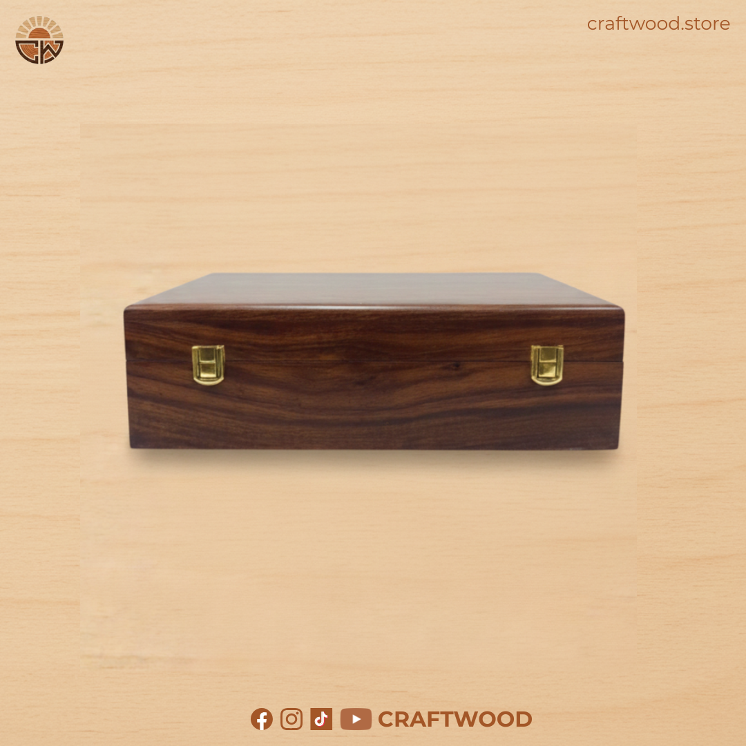 Handcrafted Wooden Watch Box 10 slots