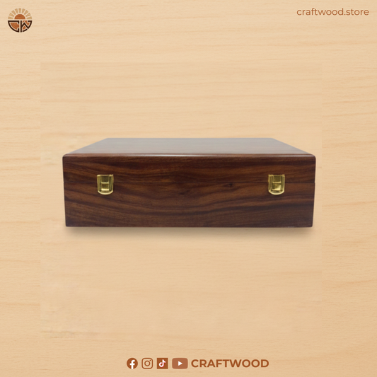 Handcrafted Wooden Watch Box 10 slots