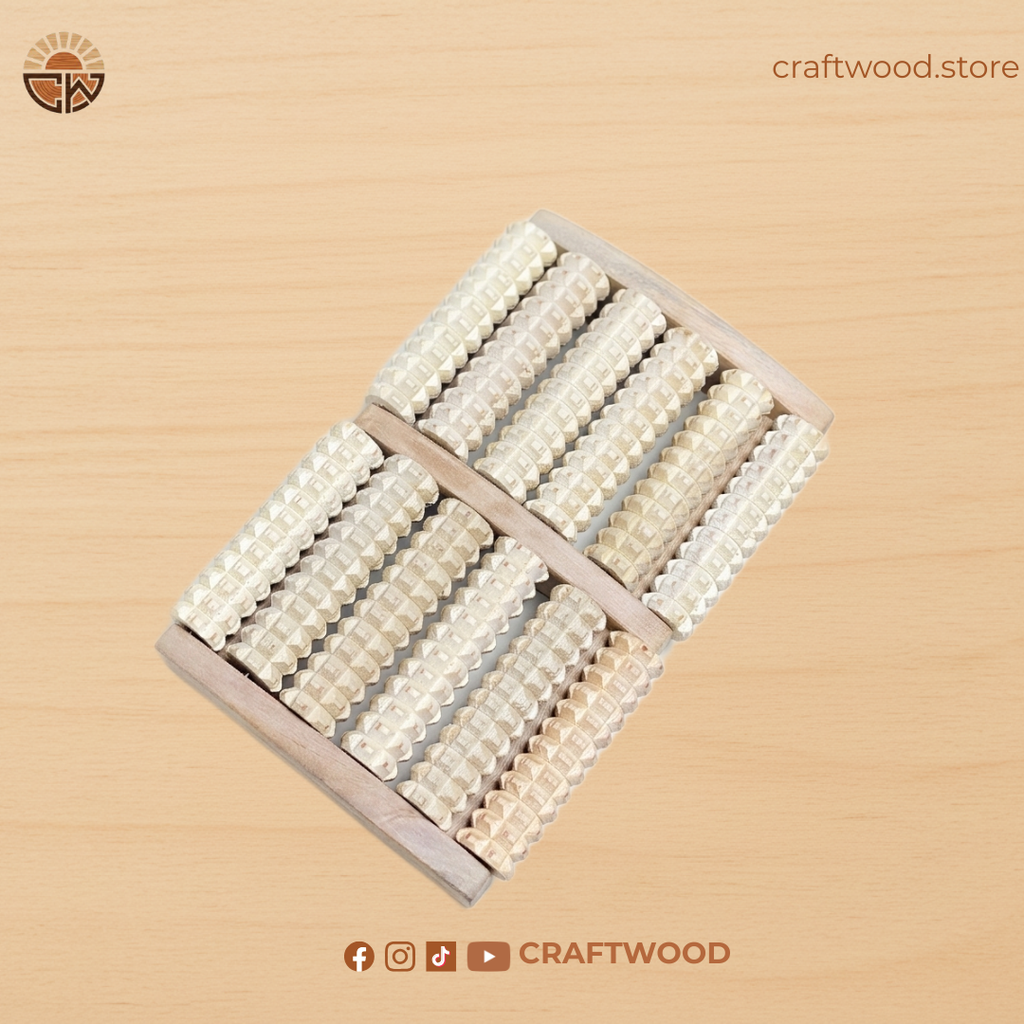 Wooden Foot Massager||CRAFTWOOD— Relieve Tired Feet in 10 Minutes a Day