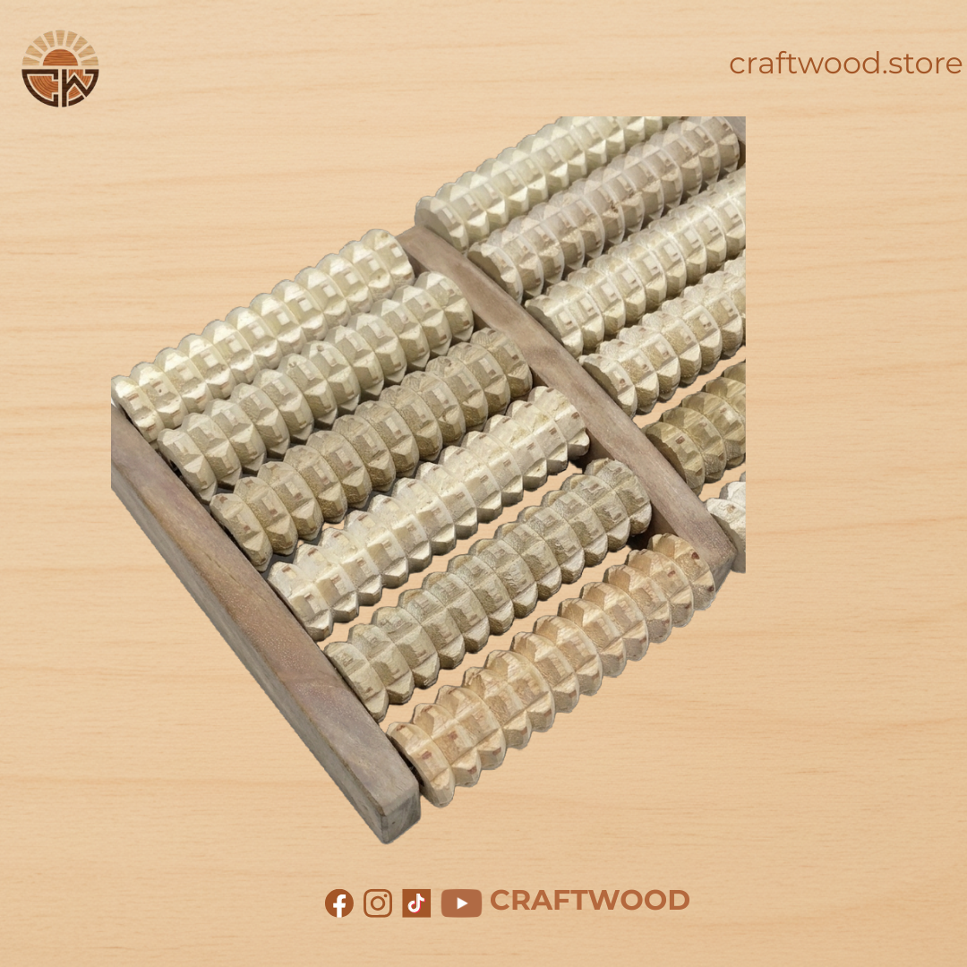 Wooden Foot Massager||CRAFTWOOD— Relieve Tired Feet in 10 Minutes a Day